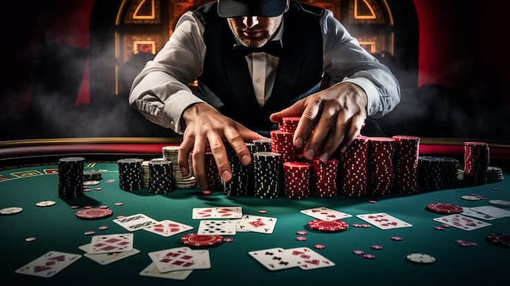 Hasil putaran ditampilkan dengan jelas kepada semua pemain